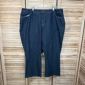 Fashion Bug Jeans Classic Blue Flare Size 28W